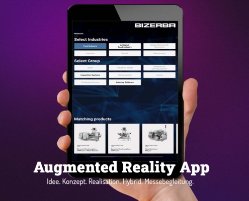 Augmented Reality App für den Maschinenbau