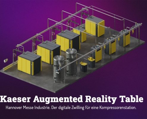 Kaeser Augmented Reality Table by Logan Five