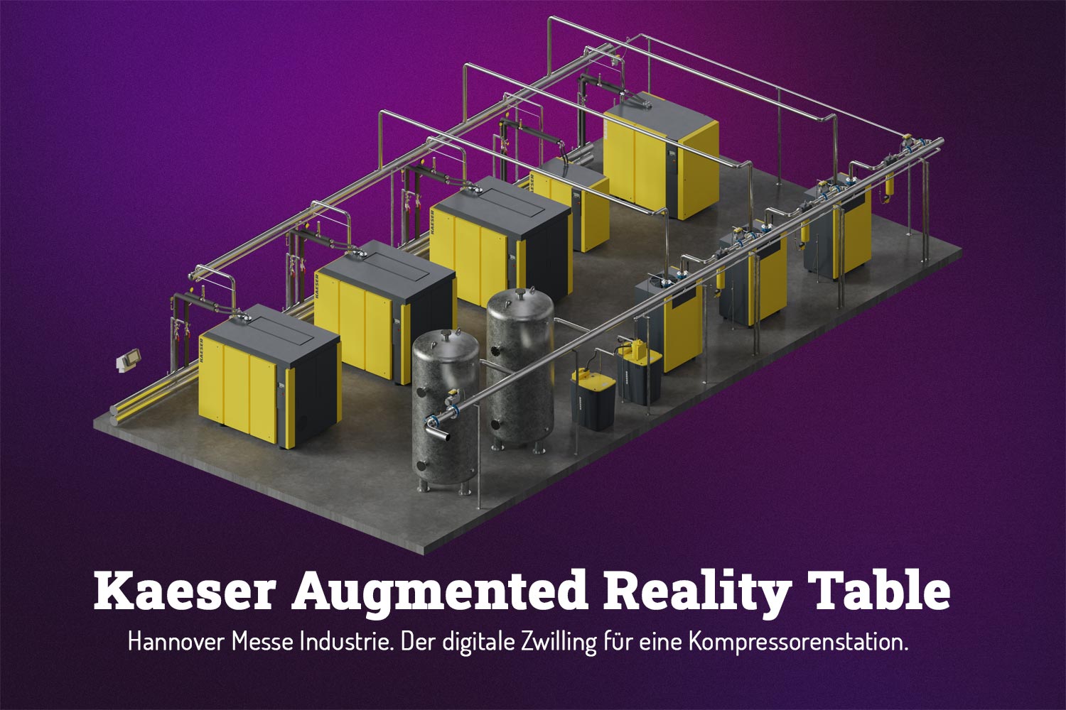 Kaeser Augmented Reality Table by Logan Five