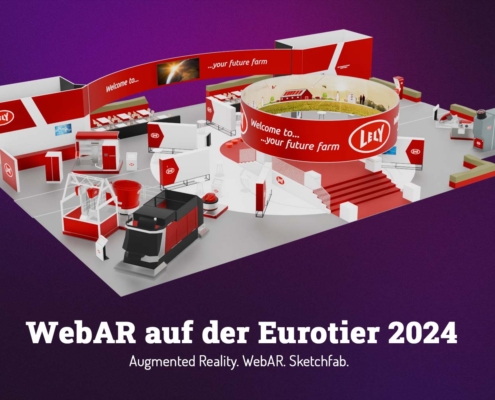 WebAR auf der Messe Eurotier, für Lely, von Logan Five