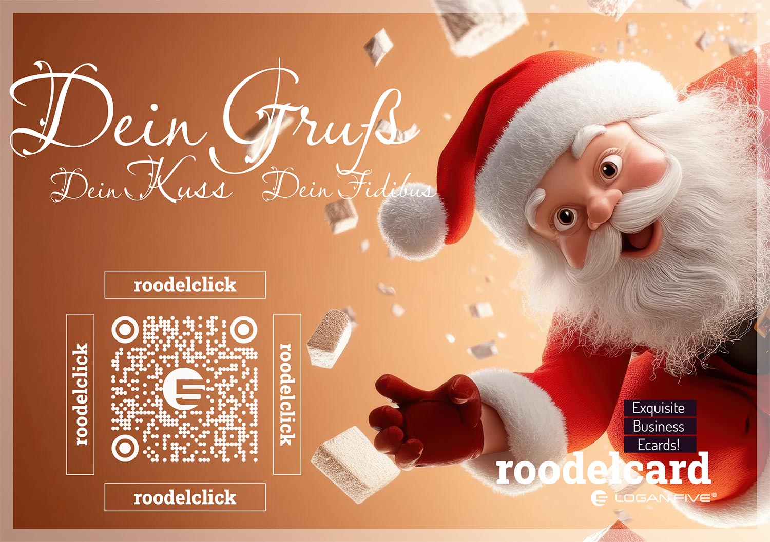 Idee Weihnachtskarte by Logan Five®