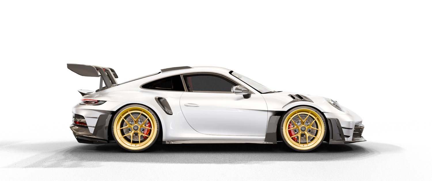 3D-Produktvisualisierung für PFM Porsche GT3 RS