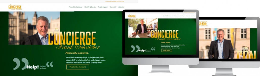 Webdesign Coburg Concierge Frank