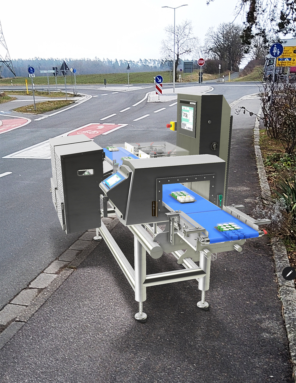 Augmented Reality für Messen, Logan Five, Bizerba