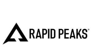 schwarzes Logo von Rapid Peaks