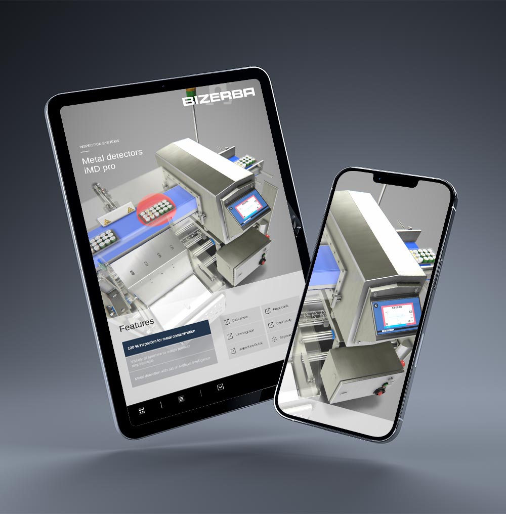 Lösungen von Logan Five, Bizerba Maschinenbau-App