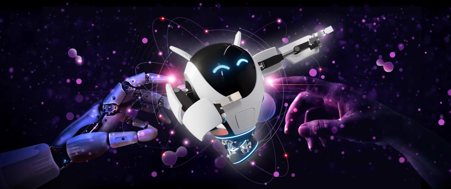 KI - AI - Chatbot von Logan Five GmbH aus Coburg. Mit Mimik, Sprachein- und Ausgabe, Ausbaufähigkeit nach Wunsch.