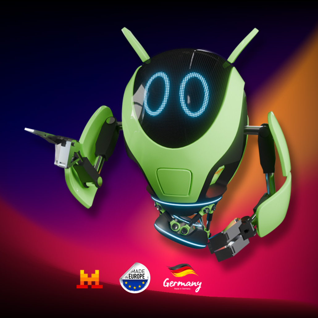 Chatbot Deutsch! Findige Unternehmen in Deutschland machen Europa stark! Augmented Reality Agentur und Werbeagentur in Europa.