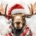 Digitale Weihnachtskarte von Logan Five mit Facefilter, Digitale Weihnachtskarte Roodelcard von Logan Five®, Elektronische Weihnachtskarte