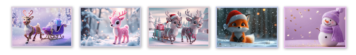 Idee Weihnachtskarte by Logan Five®