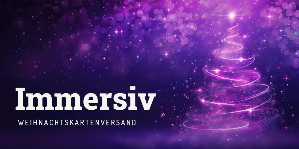Weihnachtskarten Versandsoftware, automatisierter Versand von Weihnachtkarten, individueller Weihnachtskartenversand, digital.
