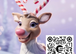 Außergewöhnliche Weihnachtskarten von Logan Five, mit Augmented Reality