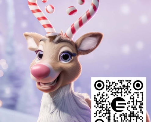 Außergewöhnliche Weihnachtskarten von Logan Five, mit Augmented Reality