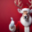 Vorlage Weihnachtskarte, digitale Weihnachtskarte, elektronische Weihnachtskarte