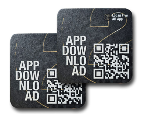 Interaktiver Bierfilz