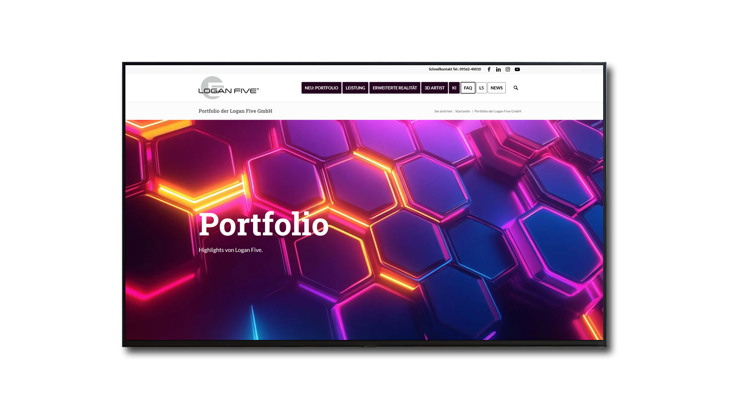 Portfolio für die Augmented Reality Agentur