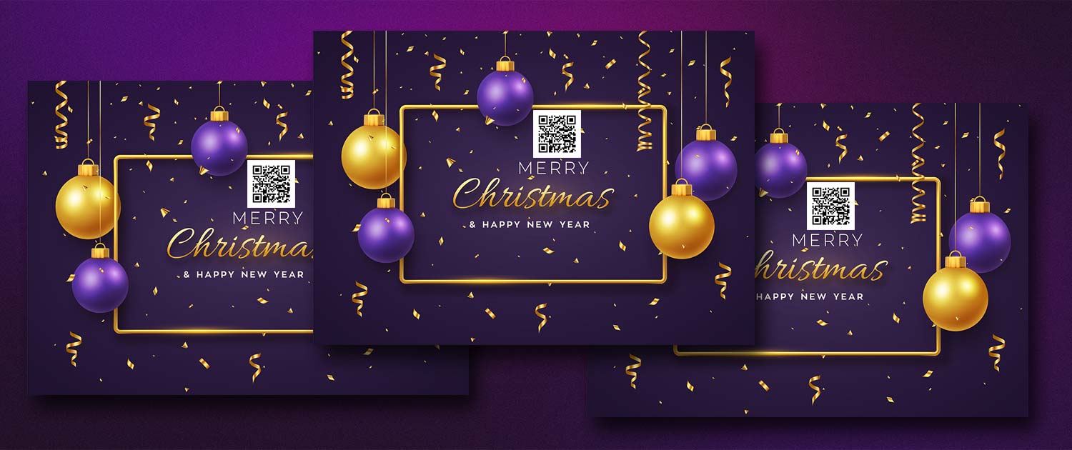 Außergewöhnliche Weihnachtskarte von Logan Five