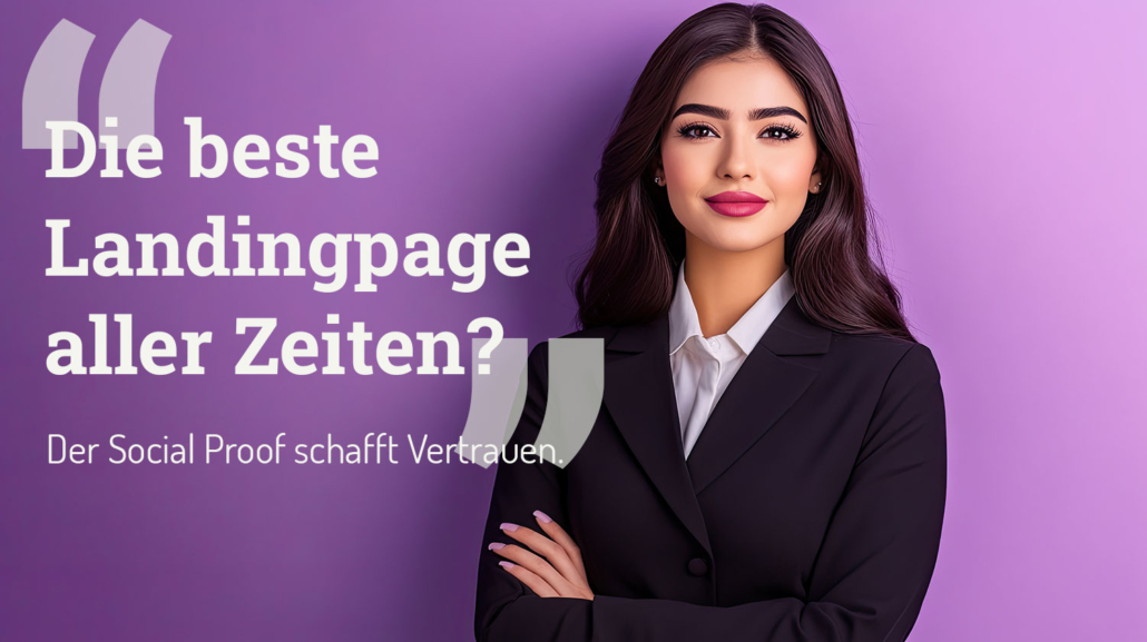 Social Proof für die allerbeste Landingpage?
