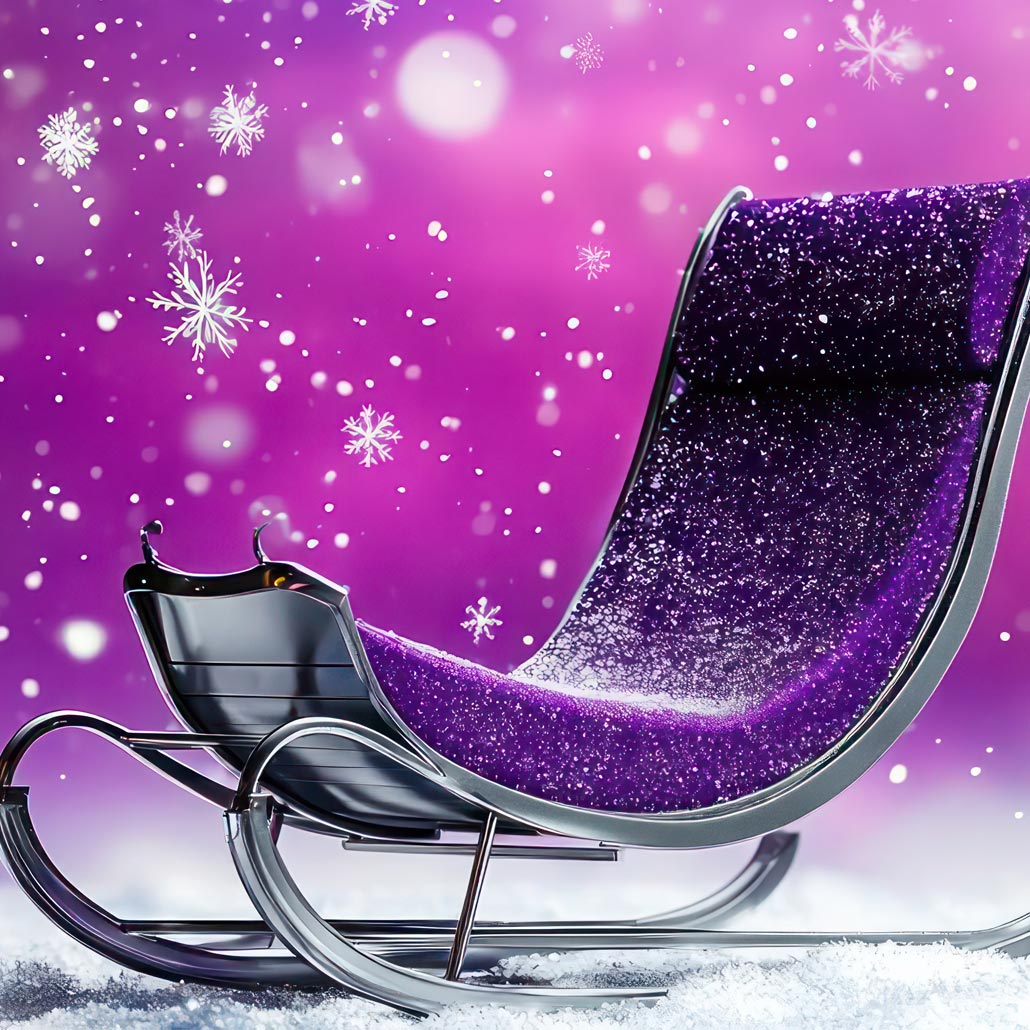 Weihnachtskarte Vorlage roodelcard by Logan Five®