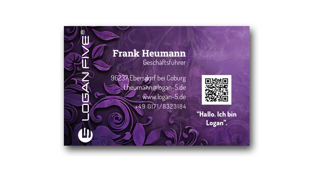 WebAR Produkte Businesscard Avatar