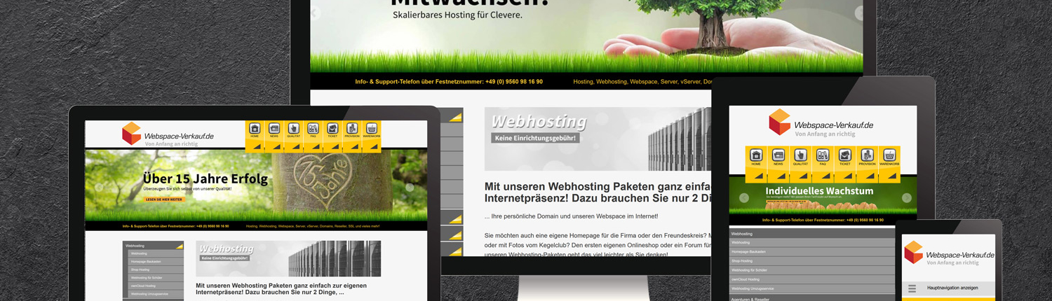 Webdesigner Coburg, Logan Five GmbH, Provider