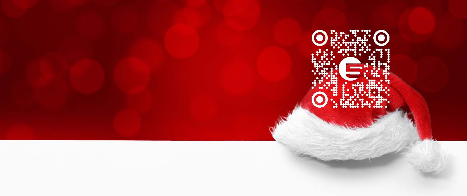 Nachhaltige Weihnachtskarte. Digitale Weihnachtskarte. Elektronische Weihnachtskarte.