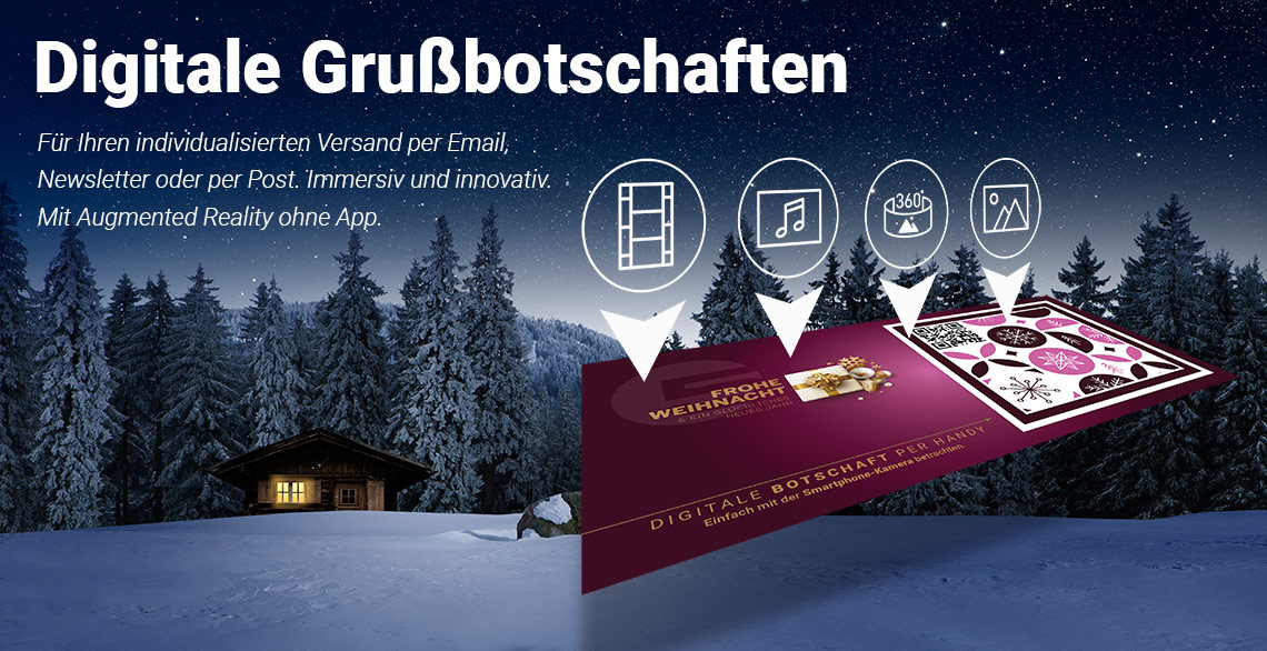 Digitale Weihnachtskarte Immersive Botschaften Mit Email Und Newsletter