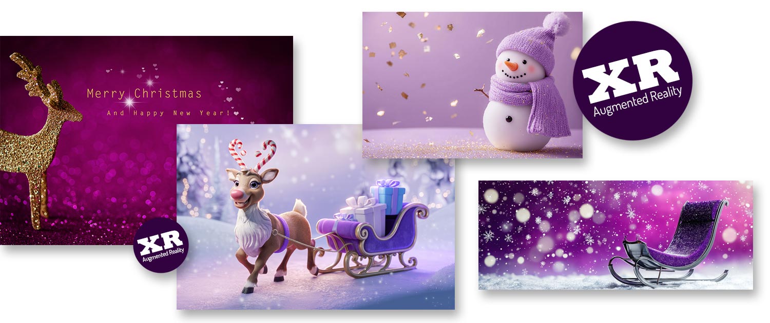 Digitale Weihnachtskarte Versandsoftware