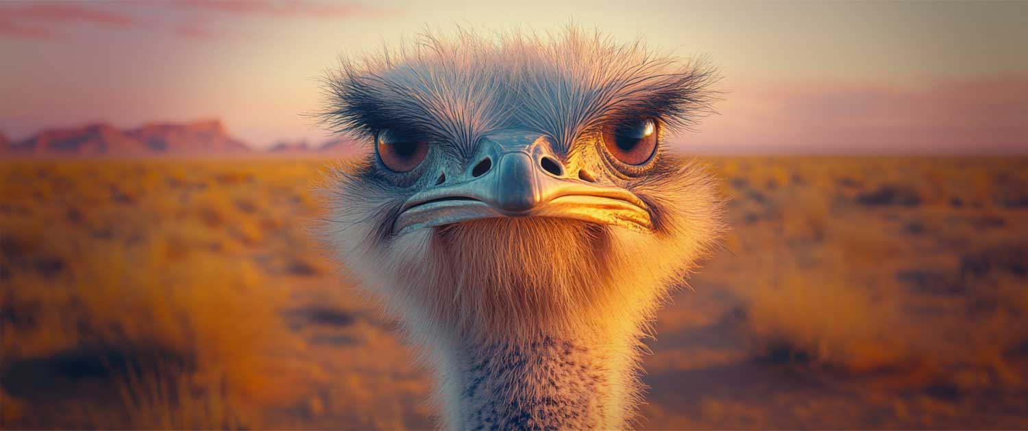 Online Marketing Agentur Coburg: Der Vogel Strauß