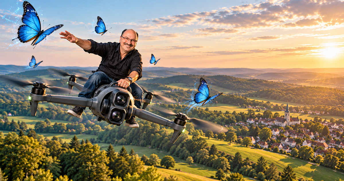 Drohnenflüge, Marketing und Film, als Footage oder auch als fertige Projekte: Frank Heumann