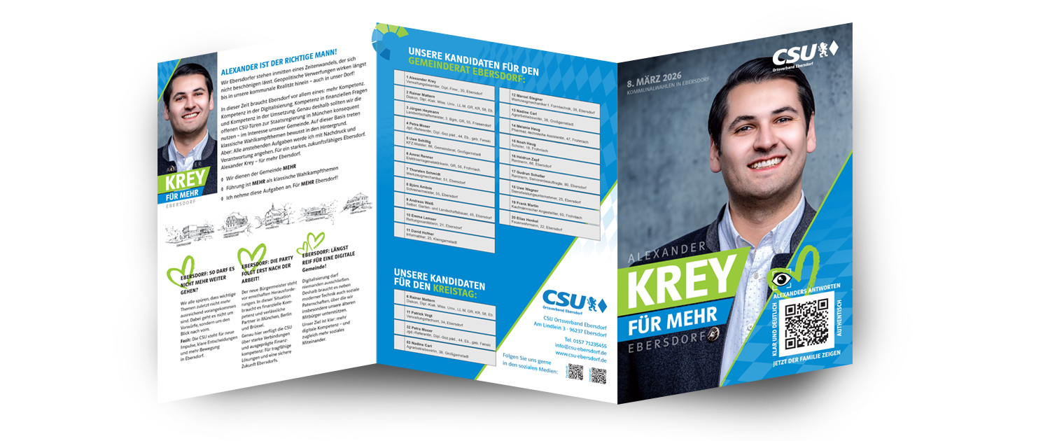 Interaktive Broschüre WebAR - Augmented Reality