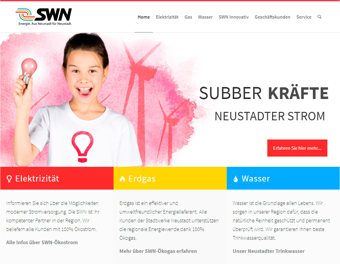 Webdesign Süddeutschland